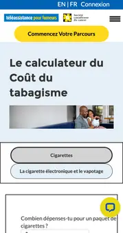 Calculer combien le tabac vous coûte