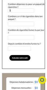 Calculer combien le tabac vous coûte