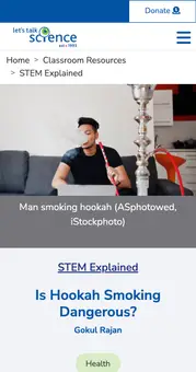 Is hookah dangerous for your health?