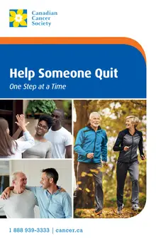 Helping someone quit smoking